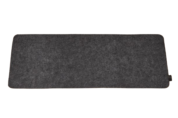 LeMat Wool Desk Mat (Black)
